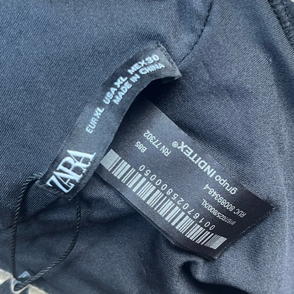 Zara Embroidered Asymmetric Swimsuit - Picture 9 of 15